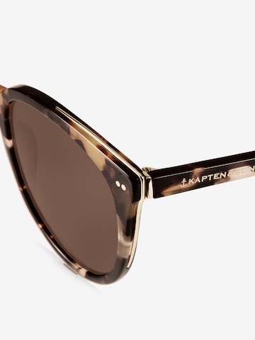 Kapten & Son Päikeseprillid 'Manhattan Amber Tortoise Brown', värv pruun