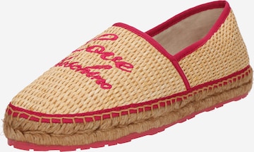 Love MoschinoEspadrile - bež boja: prednji dio