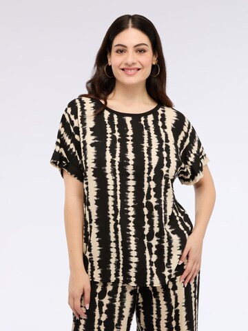 T-shirt Fiorella Rubino en noir