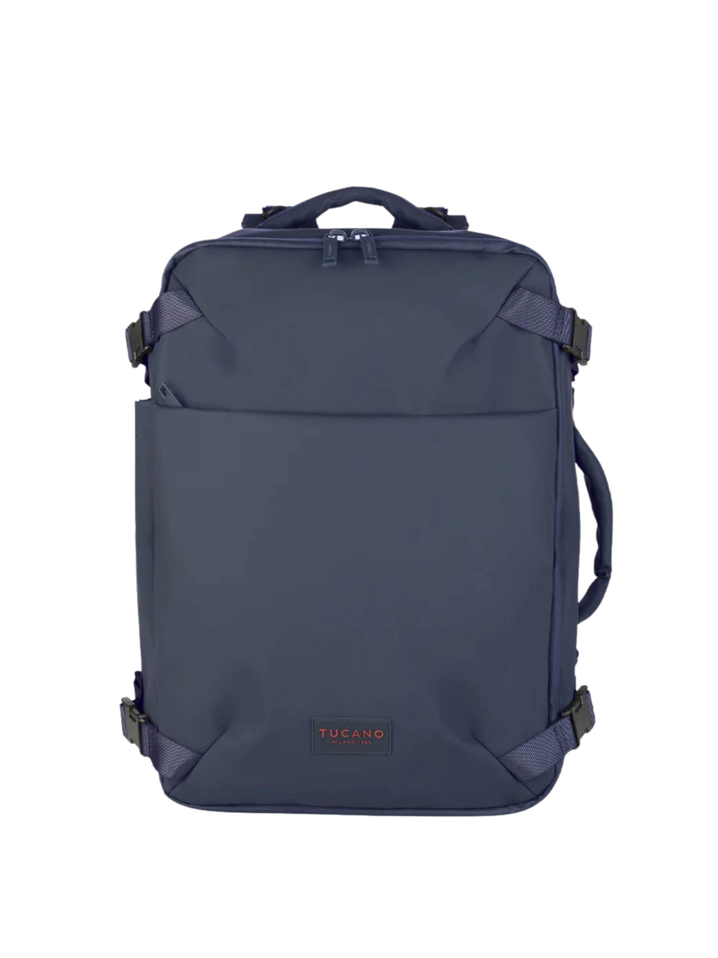 TUCANO Plecak 'TUGO' M DRY BAGAGLIO A MANO 15.6"' w kolorze niebieski: przód