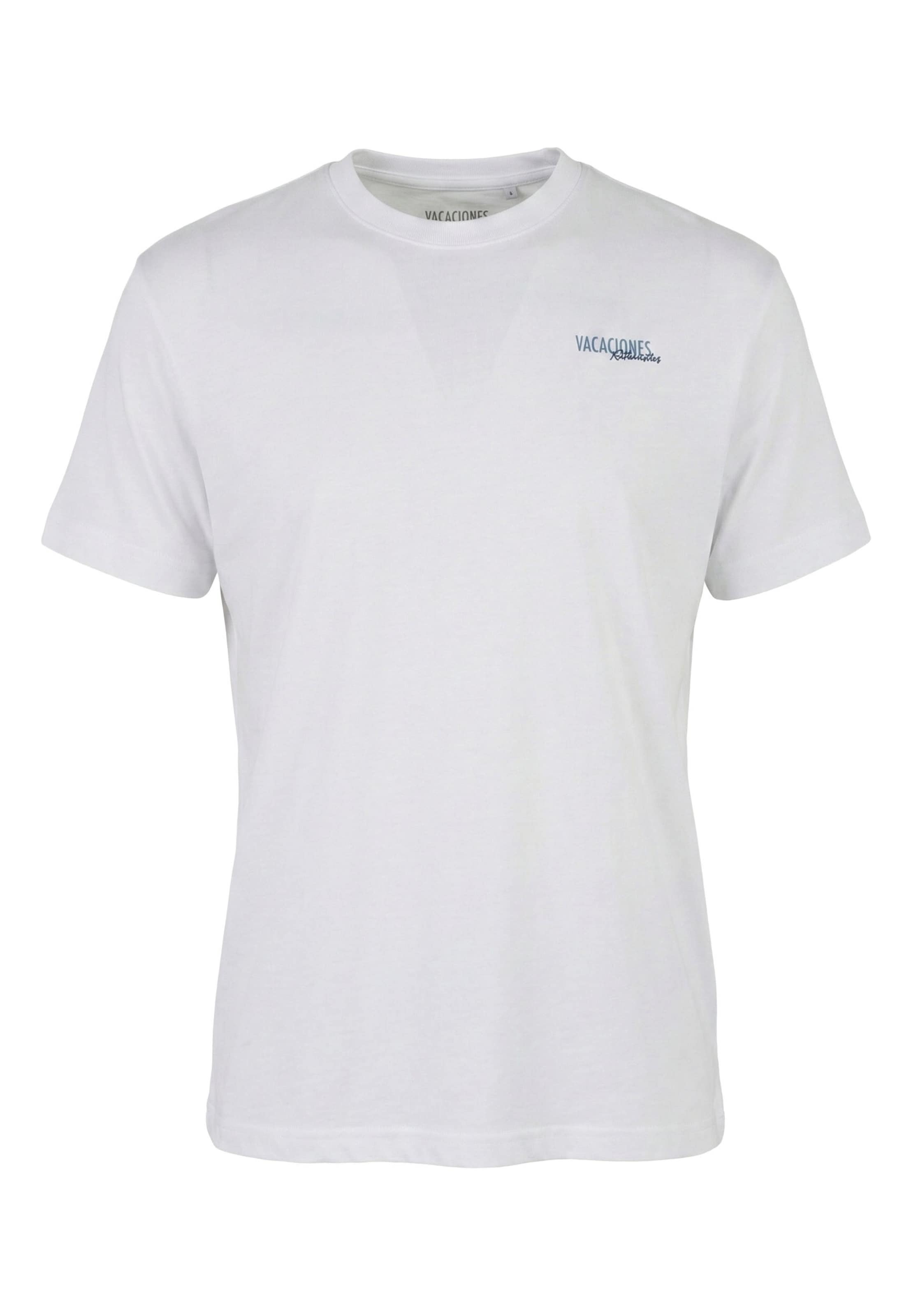 Kleinigkeit Koszulka 'Big Vacaciones' w kolorze biały: przód
