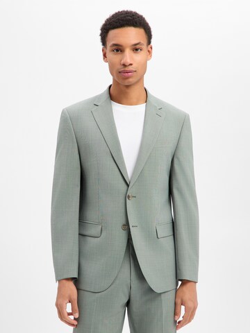 HECHTER PARIS Regular fit Business Blazer in Green: front