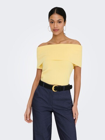 JDY - Jersey 'JDYAstra' en amarillo: frente