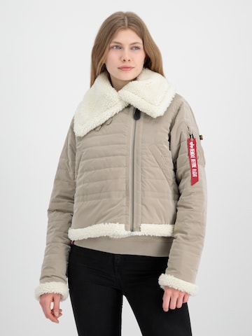 Giacca invernale 'B3' di ALPHA INDUSTRIES in beige: frontale