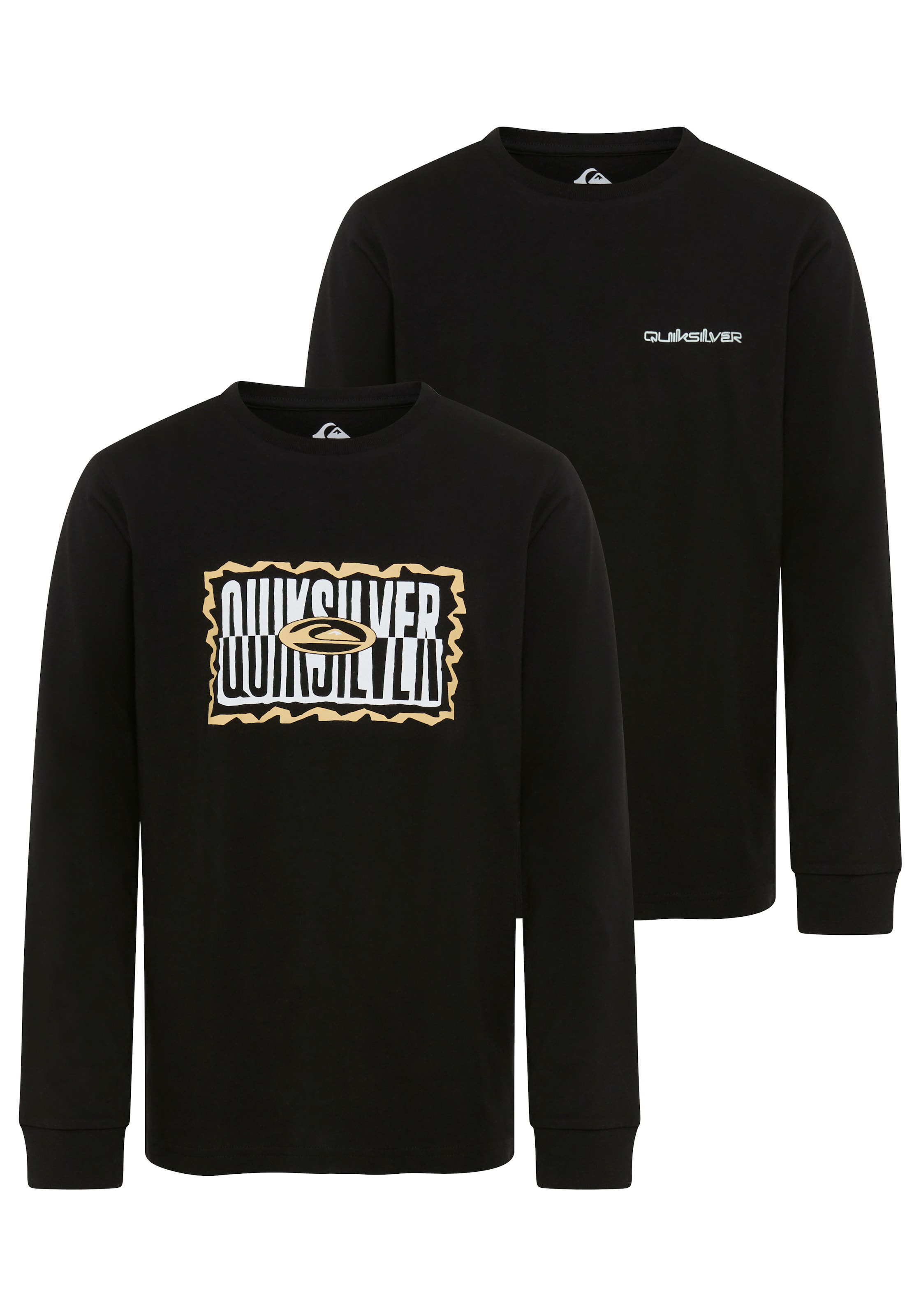 QUIKSILVER Shirt in Schwarz: Vorderseite