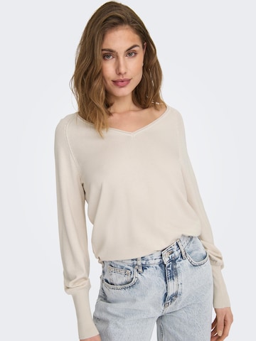 Pull-over 'MILA' ONLY en beige