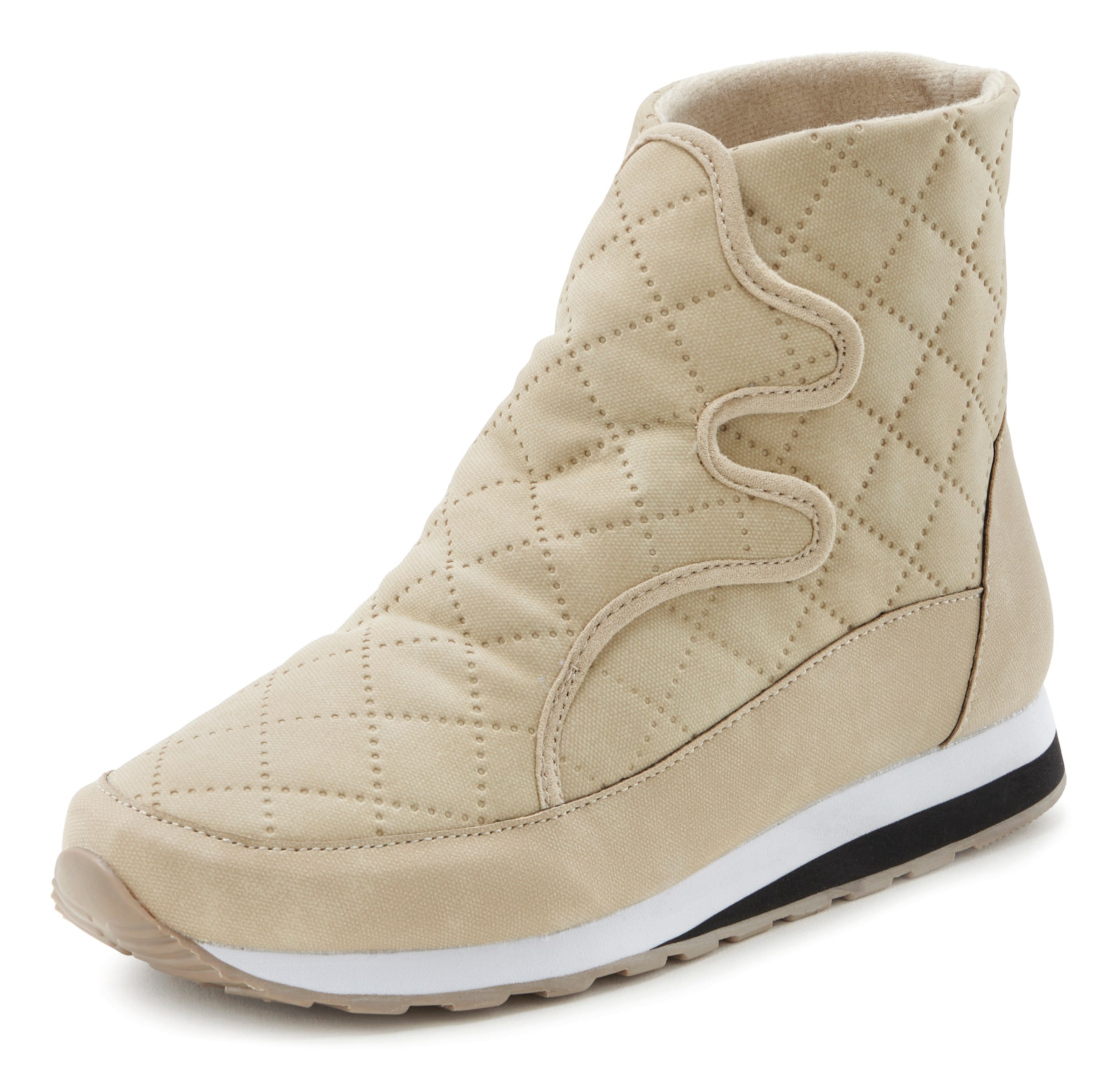 LASCANA Stiefelette in Beige: Vorderseite