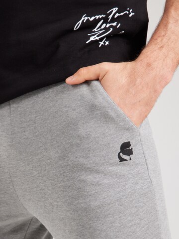 Karl Lagerfeld Tapered Trousers in Grey