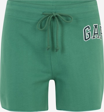 Pantaloni de la Gap Tall pe verde: față