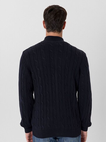 Vestes en maille 'Faber' Jacey Quinn en bleu