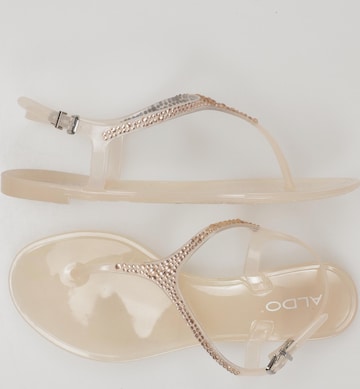 ALDO Sandalen 38 in Beige: Vorderseite