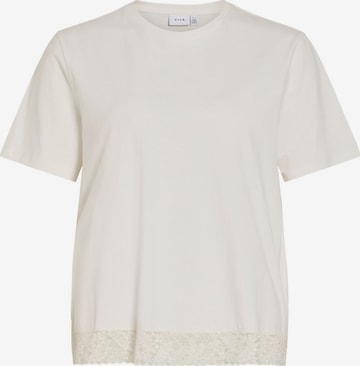 T-shirt VILA en blanc : devant
