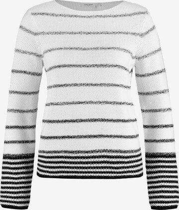 Pull-over GERRY WEBER en blanc : devant