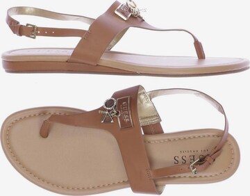 GUESS Sandals & High-Heeled Sandals in 39,5 in Brown: front