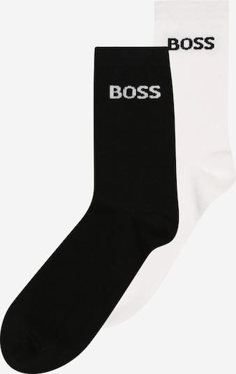 BOSS Kidswear Meias em preto / branco, Vista do produto