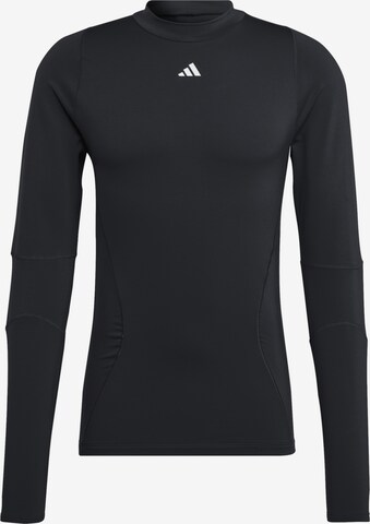 ADIDAS PERFORMANCE Functioneel shirt in Zwart: voorkant