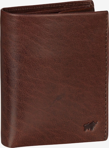 Braun Büffel Wallet 'Sven' in Brown: front