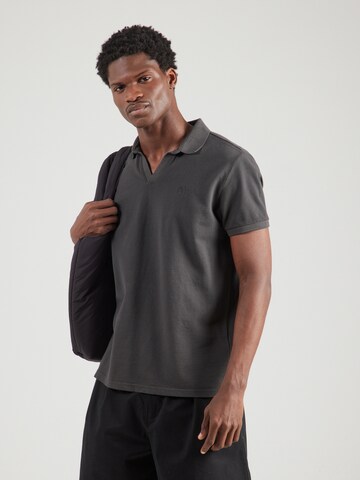 CAMP DAVID Poloshirt in Grau: Vorderseite