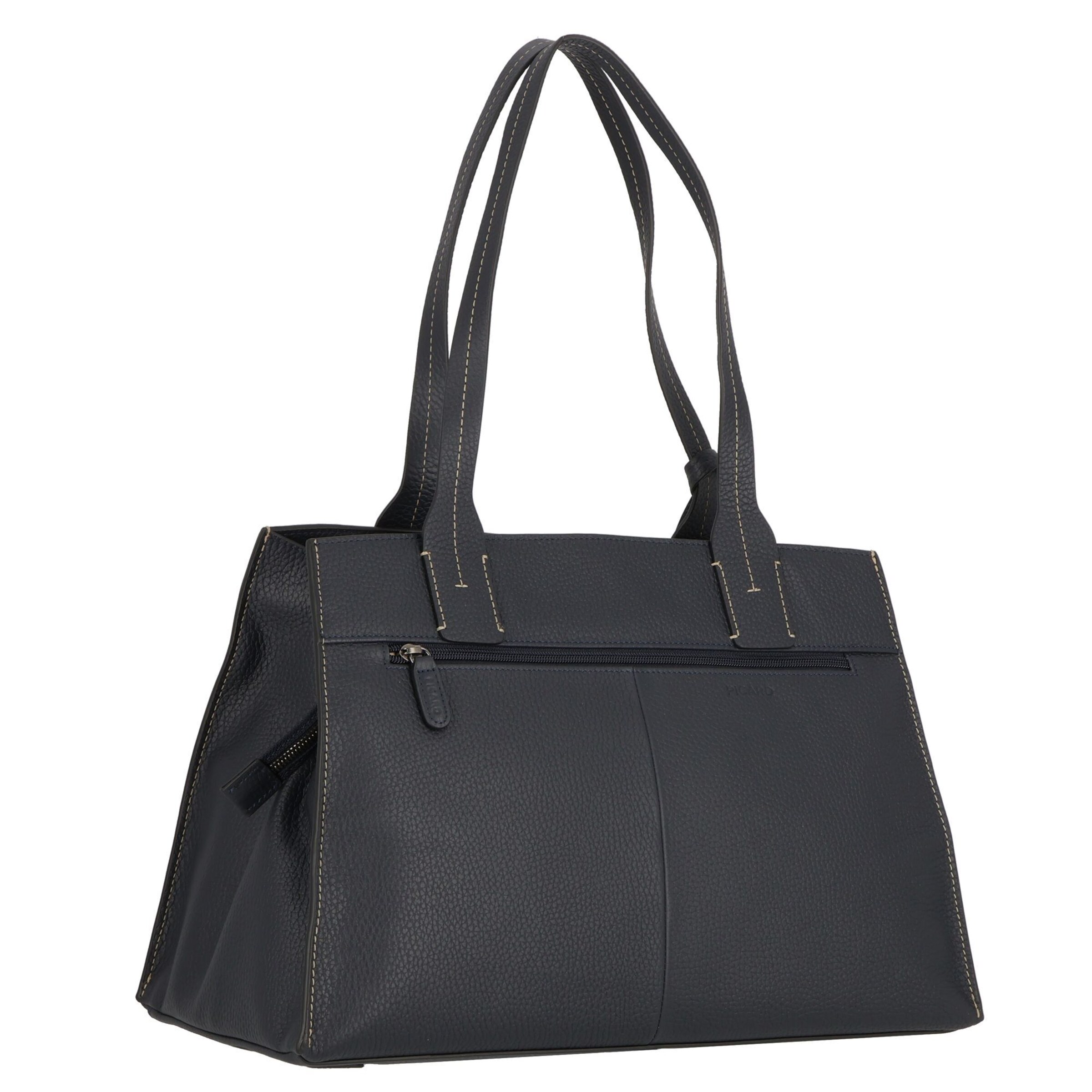 Picard Schultertasche 'Peephole' in Blau