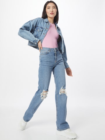 PIECES Regular Jeans 'HOLLY' in Blue