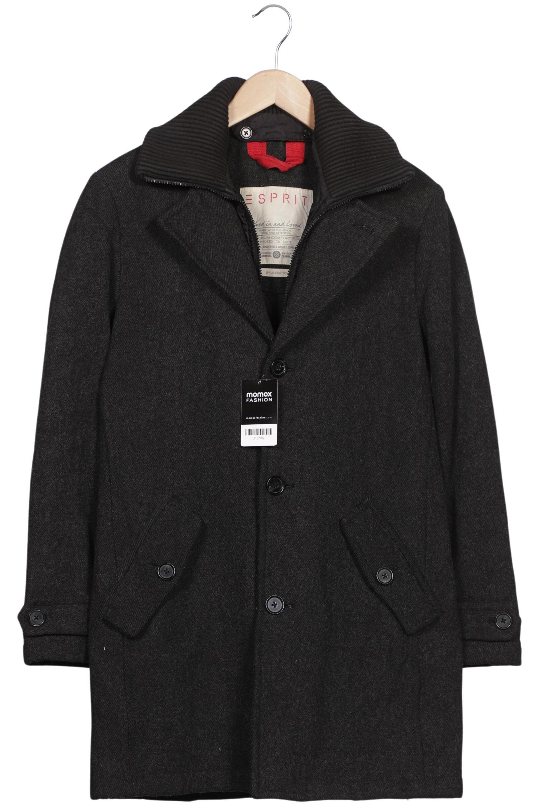 ESPRIT Jacket & Coat in M in Grey: front