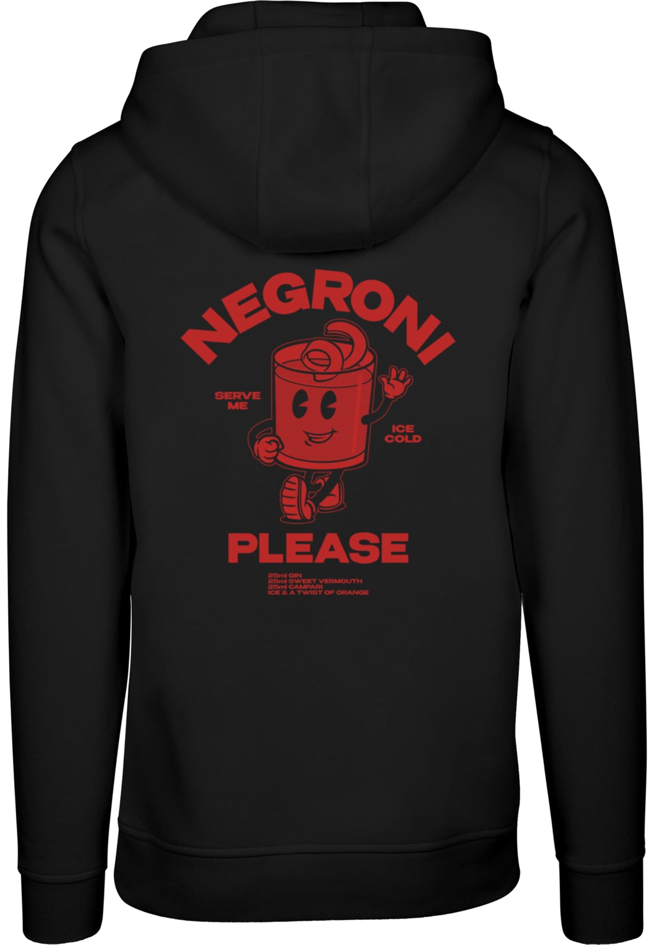 Mister Tee Суичър 'Negroni Please' в черно