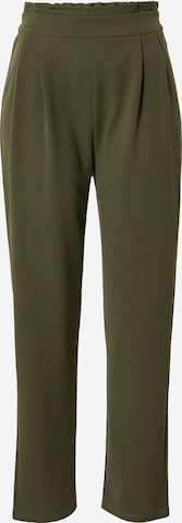 ABOUT YOU Pleat-Front Pants 'Mina' in Green: front