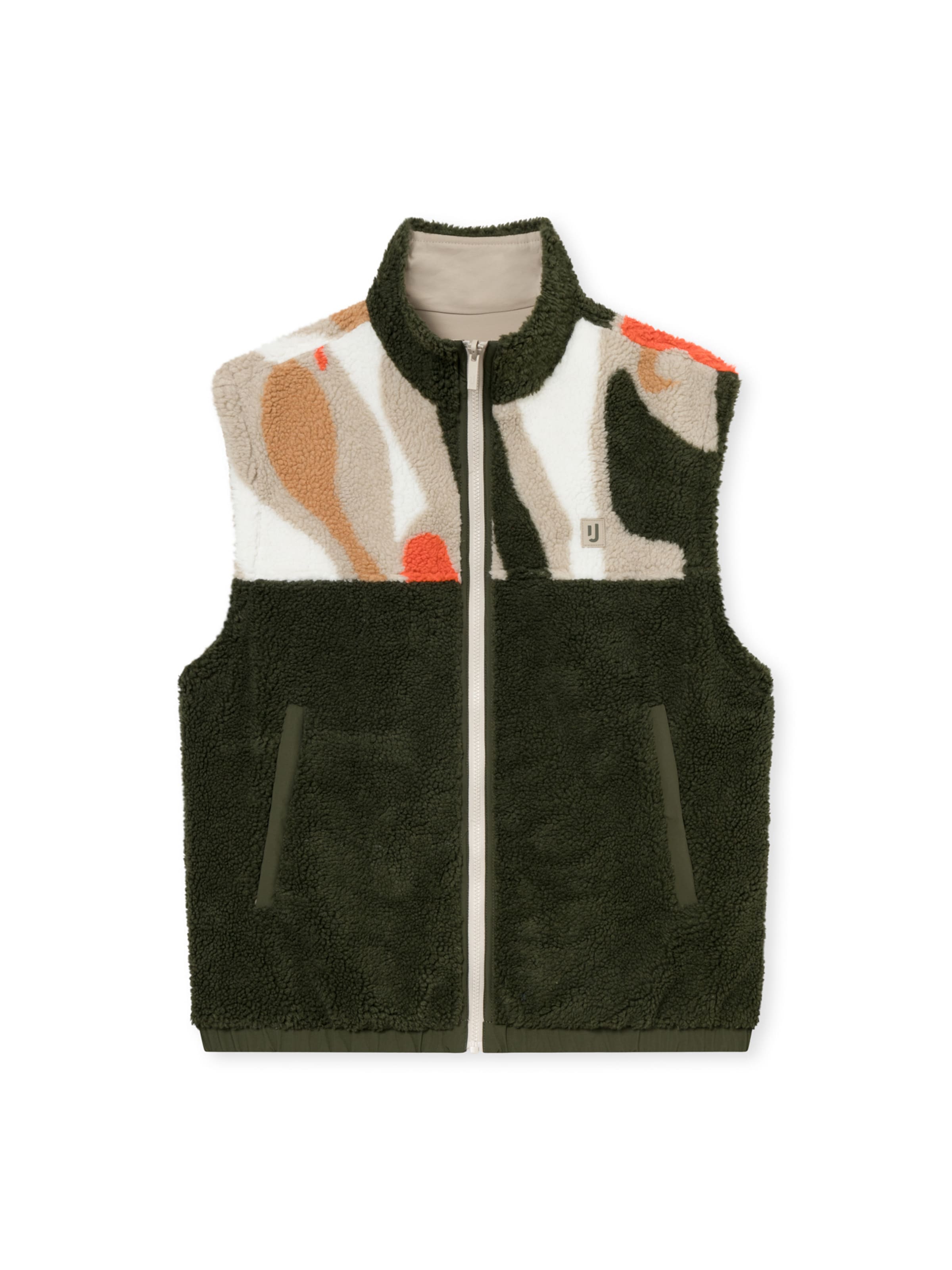 Johnny Urban Vest 'Bryson' in Green: front