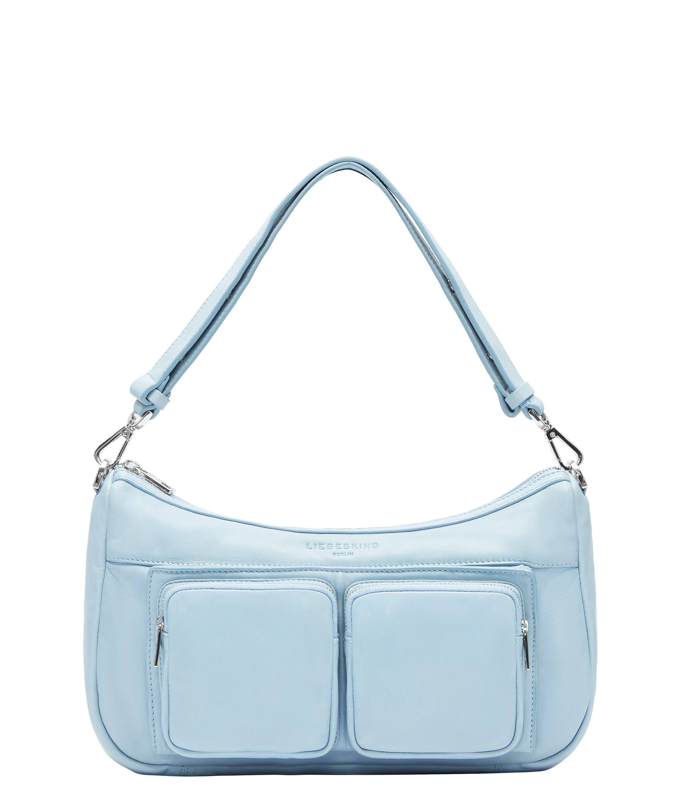 Liebeskind Berlin Schultertasche in Blau: Vorderseite