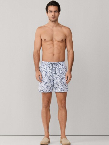 Hackett London Swimming shorts 'Island' in White
