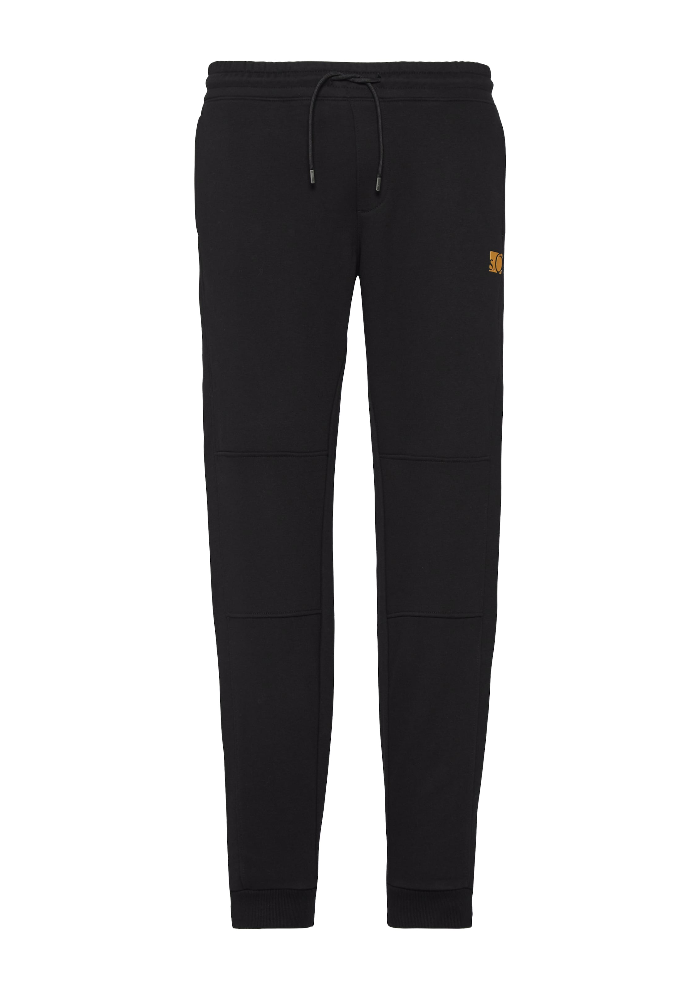 Effilé Pantalon 'Phoenix' s.Oliver en noir : devant