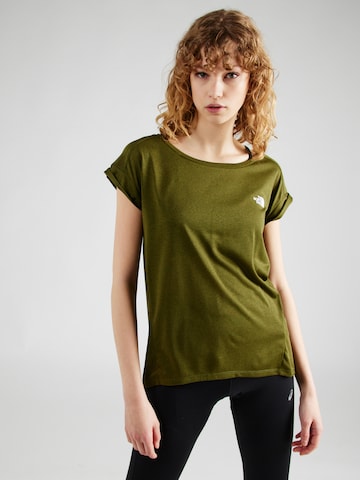 THE NORTH FACE Λειτουργικό μπλουζάκι 'Tanken' σε πράσινο: μπροστά