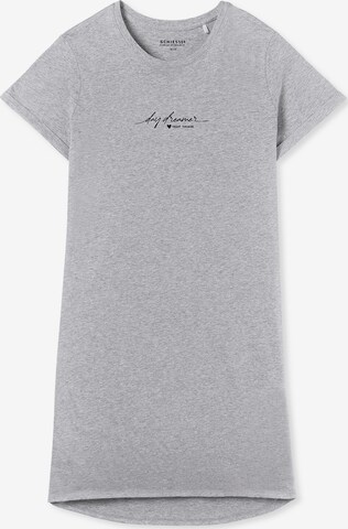 SCHIESSER Nightgown ' Casual Essentials ' in Grey: front