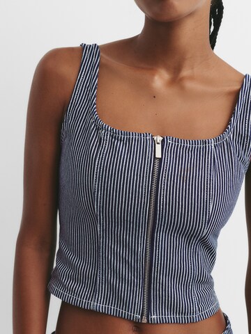 Pull&Bear Topp i blå