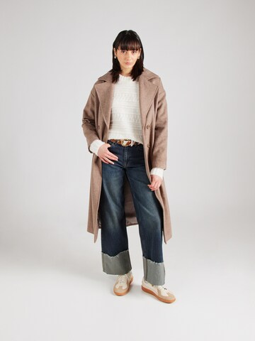 Pull-over 'PCNEO' PIECES en beige