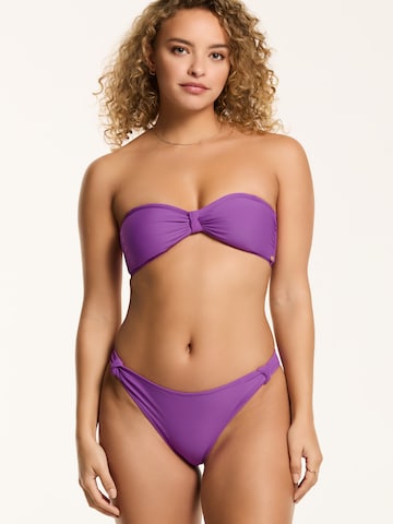 Shiwi Bandeau Bikini 'ZOE' in Lila: voorkant