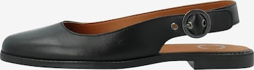 Ca'Shott Nauhaballerina 'Diana' värissä musta: etupuoli