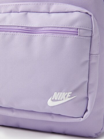 Nike Sportswear Раница 'Heritage' в лилав