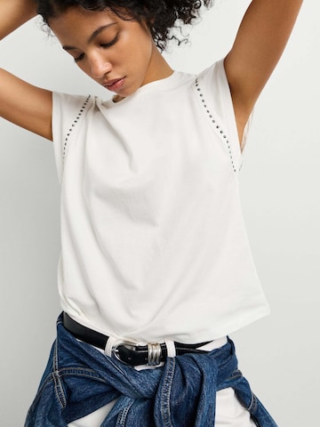 Maglietta ' BRITANY ' di Pepe Jeans in bianco