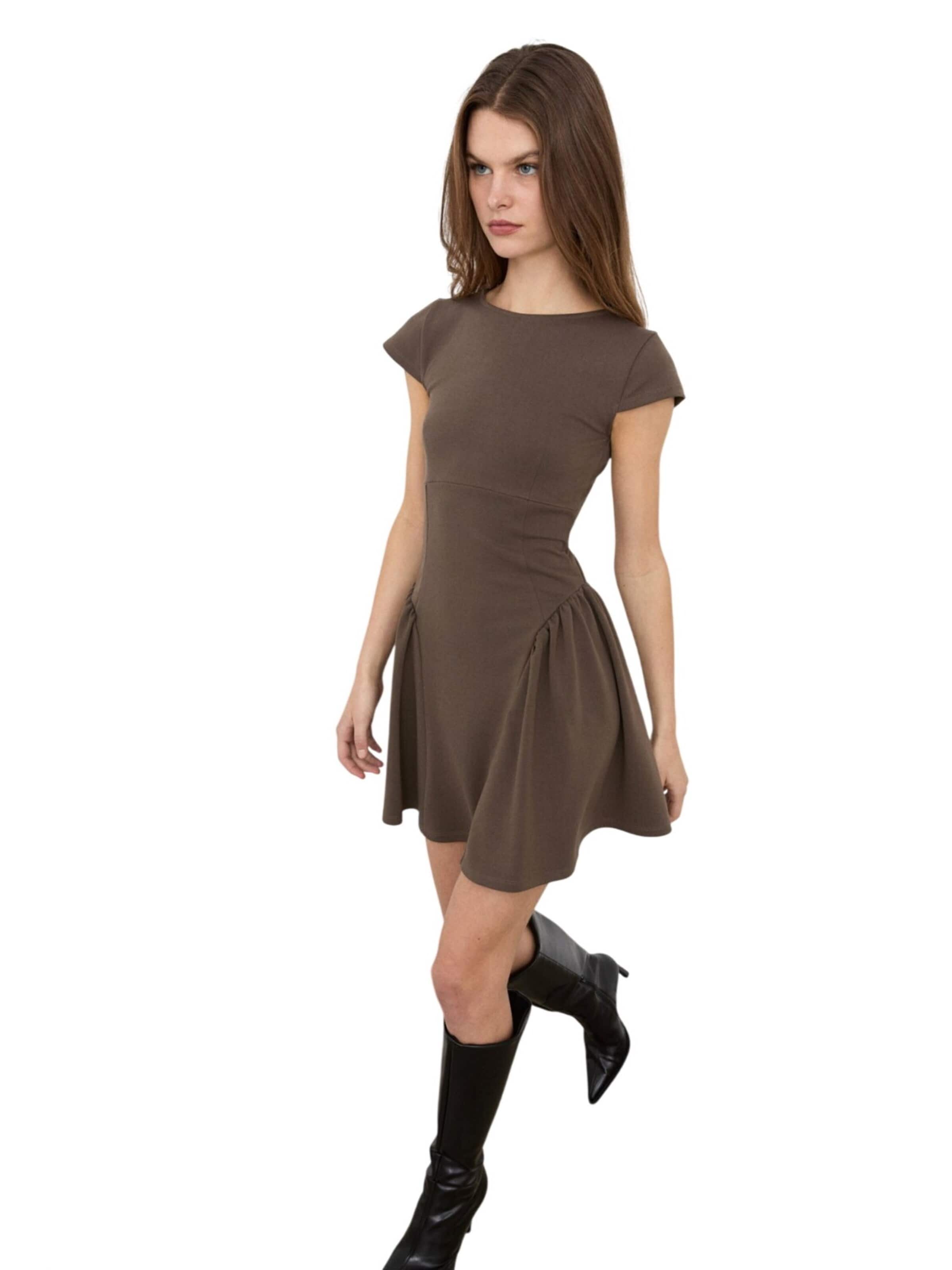 Grimelange Dress in Grey