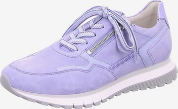 GABOR Athletic Lace-Up Shoes in Blue: front