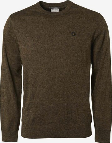 No Excess Sweater in Brown: front