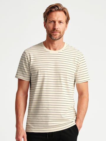 CALIDA Shirt 'RMX Lounge Lecce'‌‌‌‌ in Beige