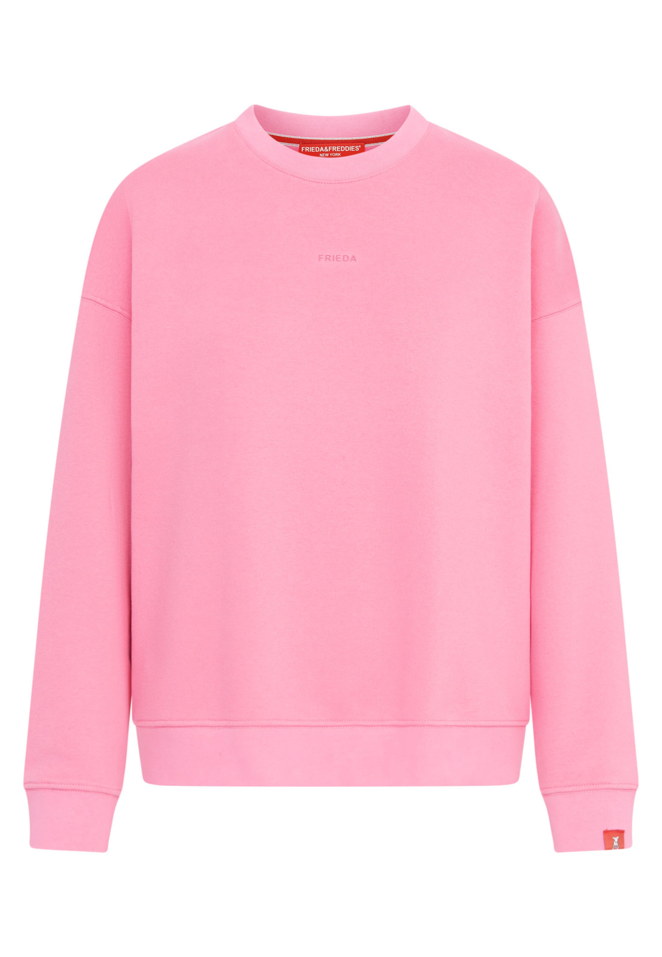 Frieda & Freddies Sweatshirt in Pink: front