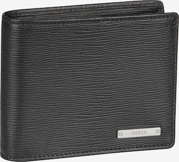 BOSS Wallet in Black: front