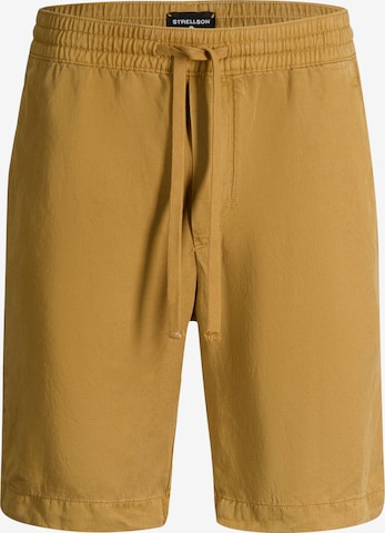 Pantalon 'Kaji' STRELLSON en jaune : devant