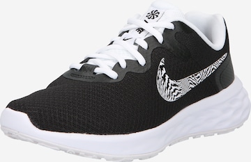 NIKE - Zapatillas de running en negro: frente