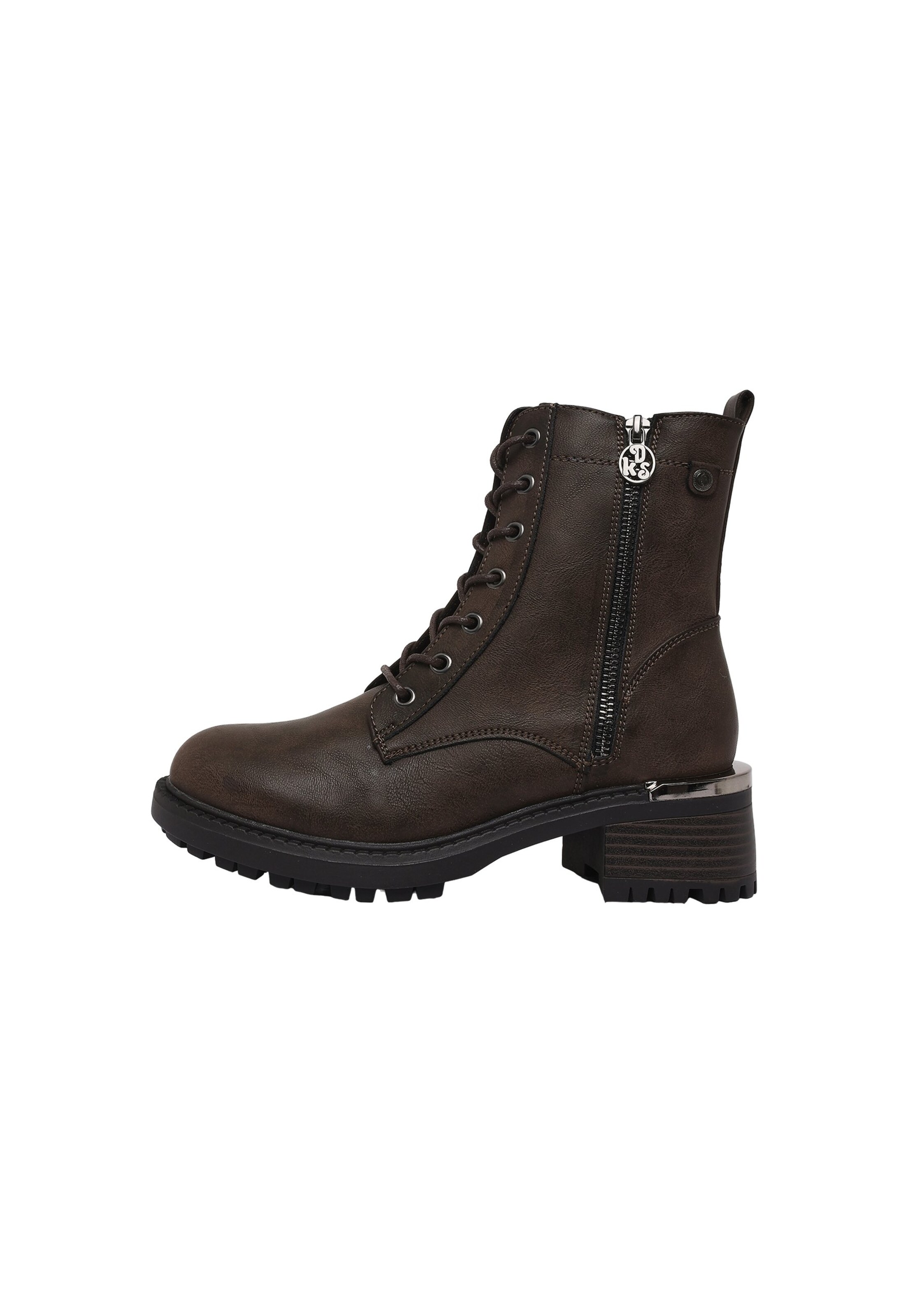Dockers by Gerli Schnürstiefelette in 36 in dunkelbraun, Produktansicht
