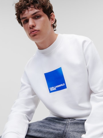 KARL LAGERFELD JEANS Sweatshirt in White