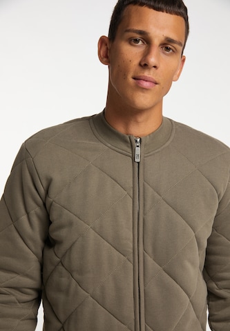 MO Sweatjacke in Braun